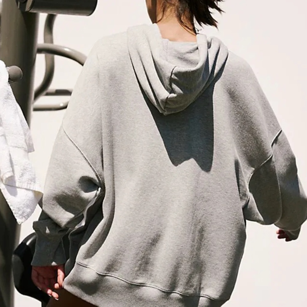 Free People Movement Sprint to the Finish Zip-Up Hoodie NWOT
